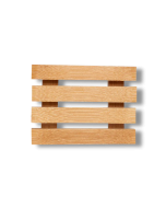 Natural Wood Soap Dish