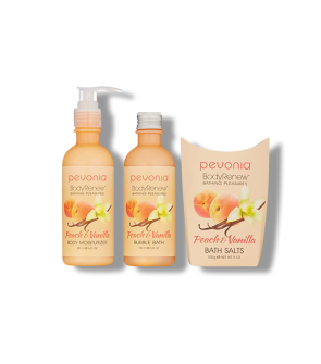 BodyRenew Peach & Vanilla Gift Set