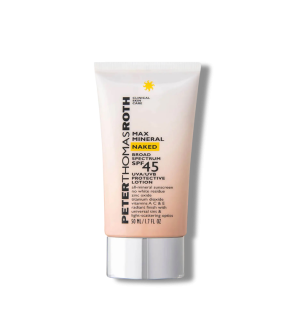 Max Mineral Naked Broad Spectrum SPF 45 UVA/UVB Protective Lotion