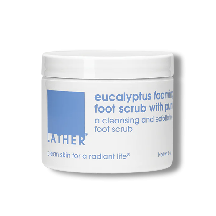 Eucalyptus Foaming Foot Scrub with Pumice